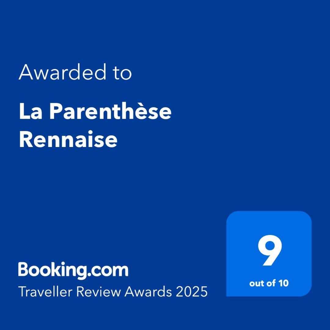 La Parenthese Rennaise Lägenhet Rennes Exteriör bild